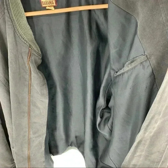 Tommy Bahama XXL Silk Zip Bomber Jacket - Picture 5 of 11